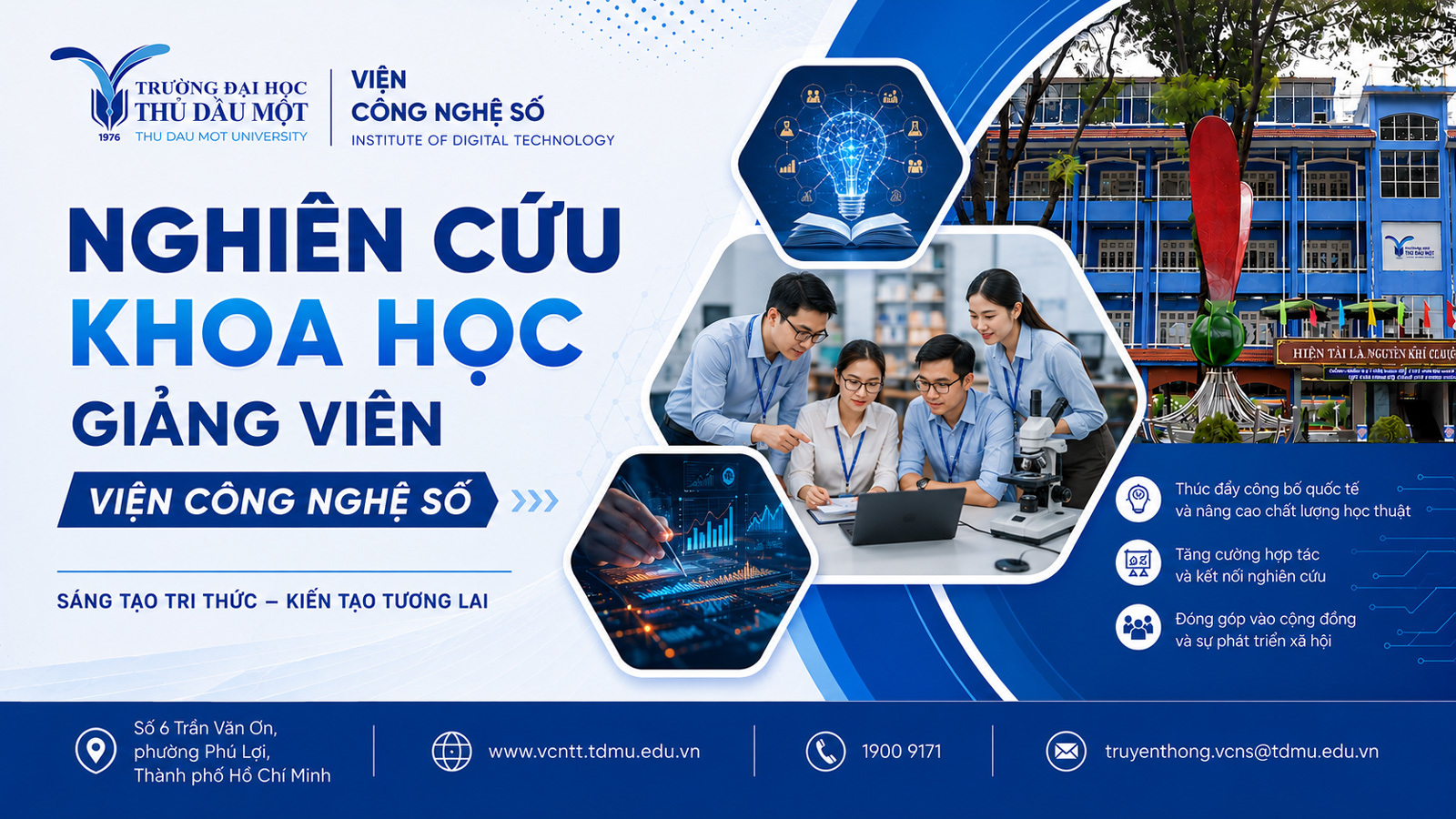 XÂY DỰNG KHO DỮ LIỆU TÍCH HỢP TRƯỜNG ĐẠI HỌC THỦ DẦU MỘT