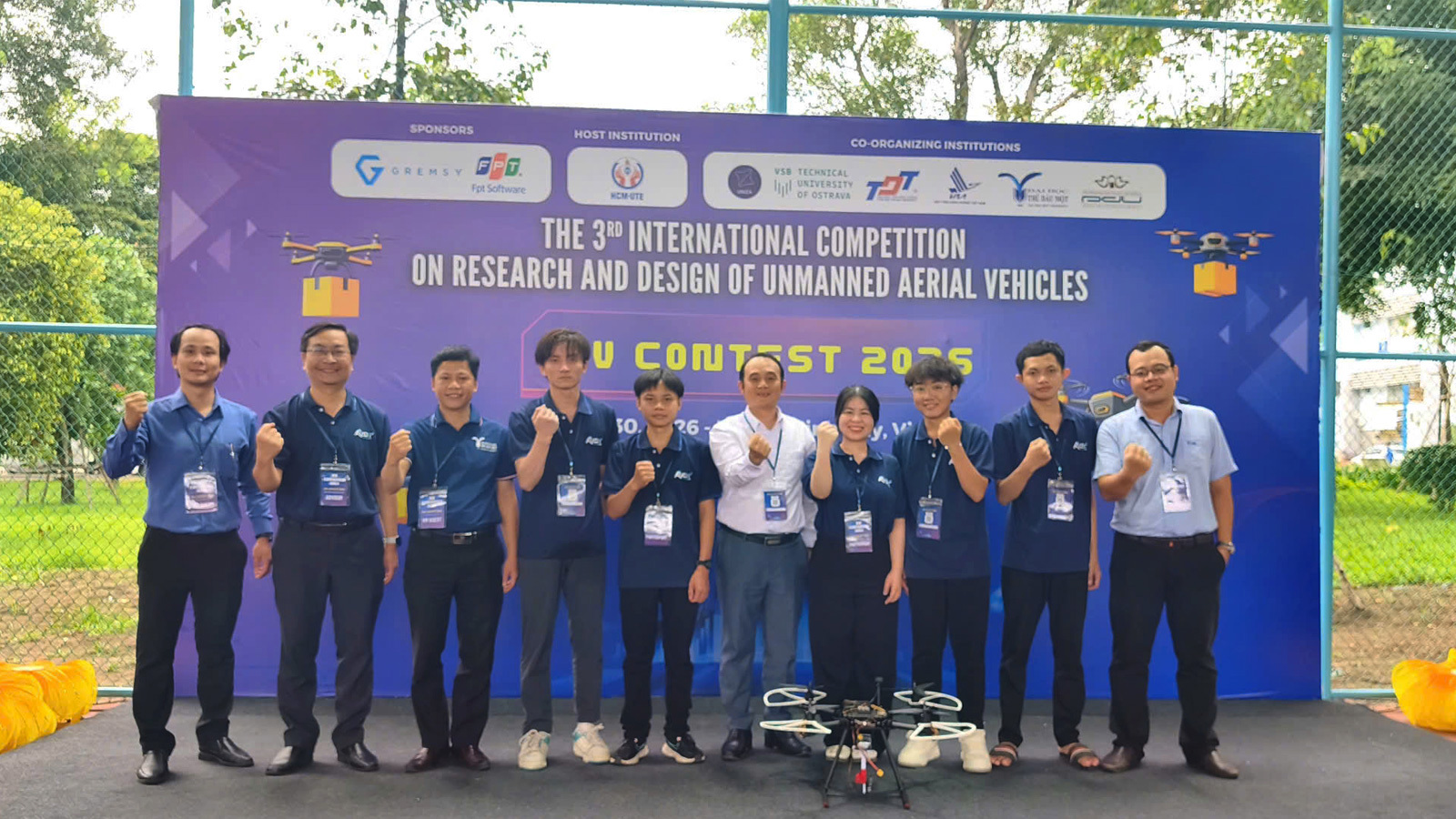SINH VIÊN VIỆN CÔNG NGHỆ SỐ THAM GIA CUỘC THI UAV QUỐC TẾ 2026