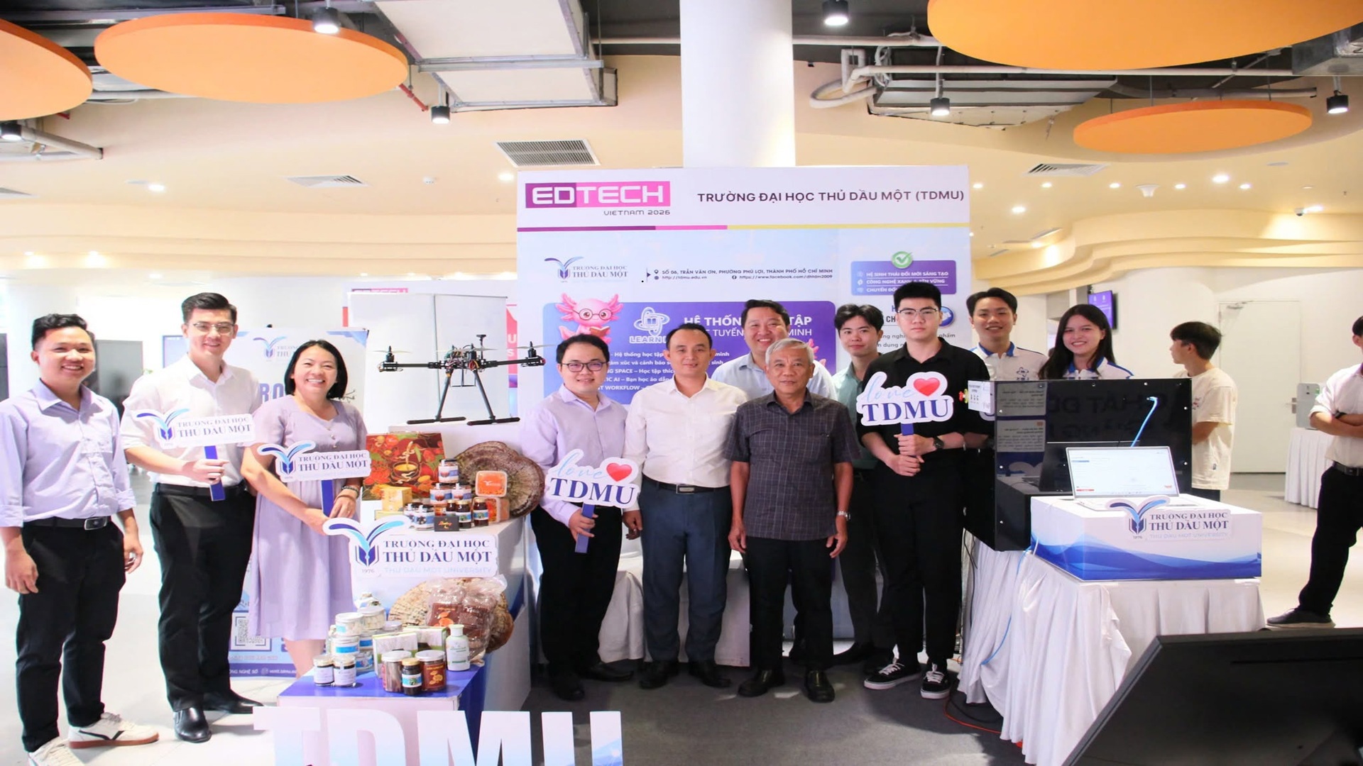 Viện Công nghệ số – TDMU góp mặt tại EDTECH VIETNAM 2026 với 2 sản phẩm