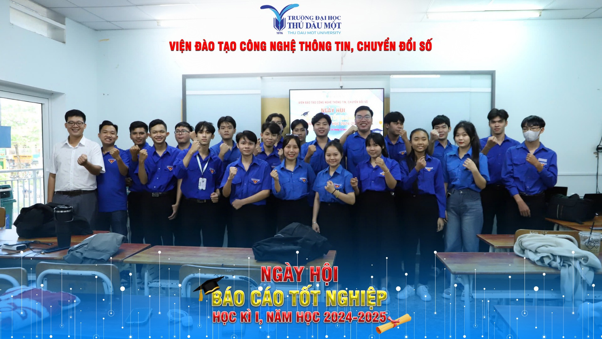 🎓 NGÀY HỘI BÁO CÁO TỐT NGHIỆP HỌC KỲ I NĂM HỌC 2024–2025 🎓