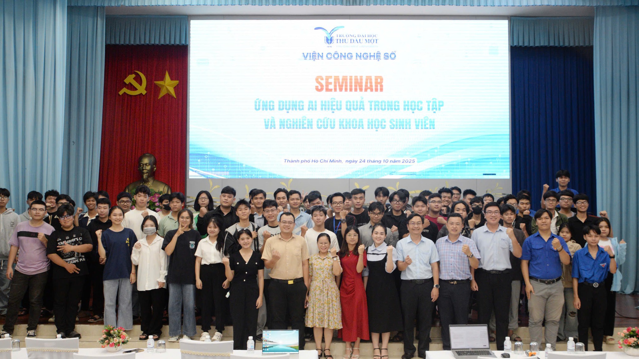 Seminar “Ứng dụng AI hiệu quả trong học tập và nghiên cứu khoa học sinh viên”
