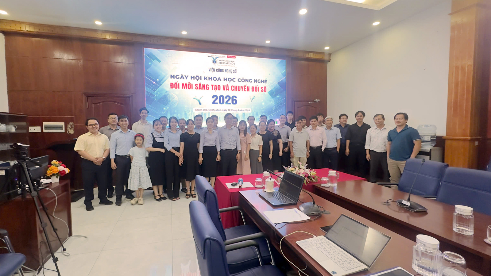 Viện Công nghệ số thúc đẩy nghiên cứu AI và công nghệ số tại Ngày hội Khoa học công nghệ 2026