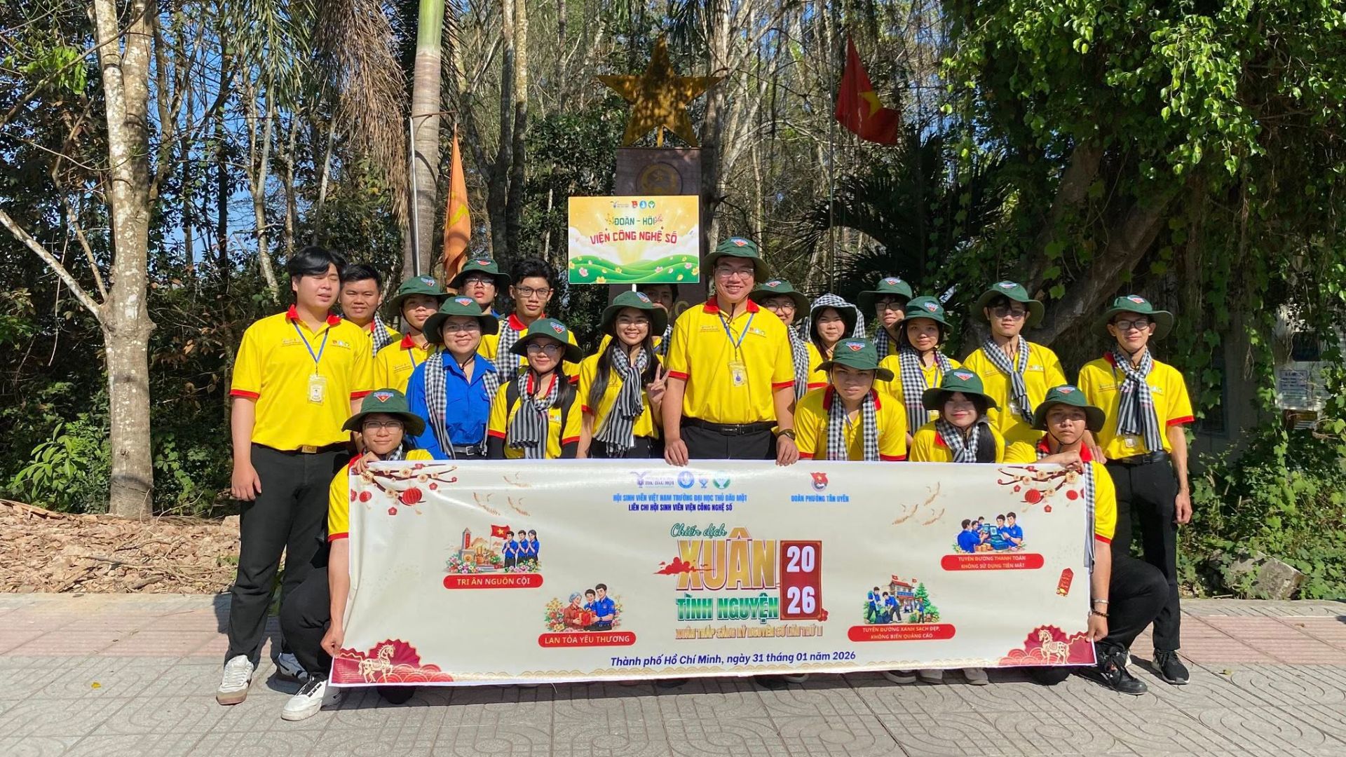 HÀNH TRÌNH XUÂN TÌNH NGUYỆN 2026 –  CHỦ ĐỀ: "XUÂN THẮP SÁNG KỶ NGUYÊN SỐ"