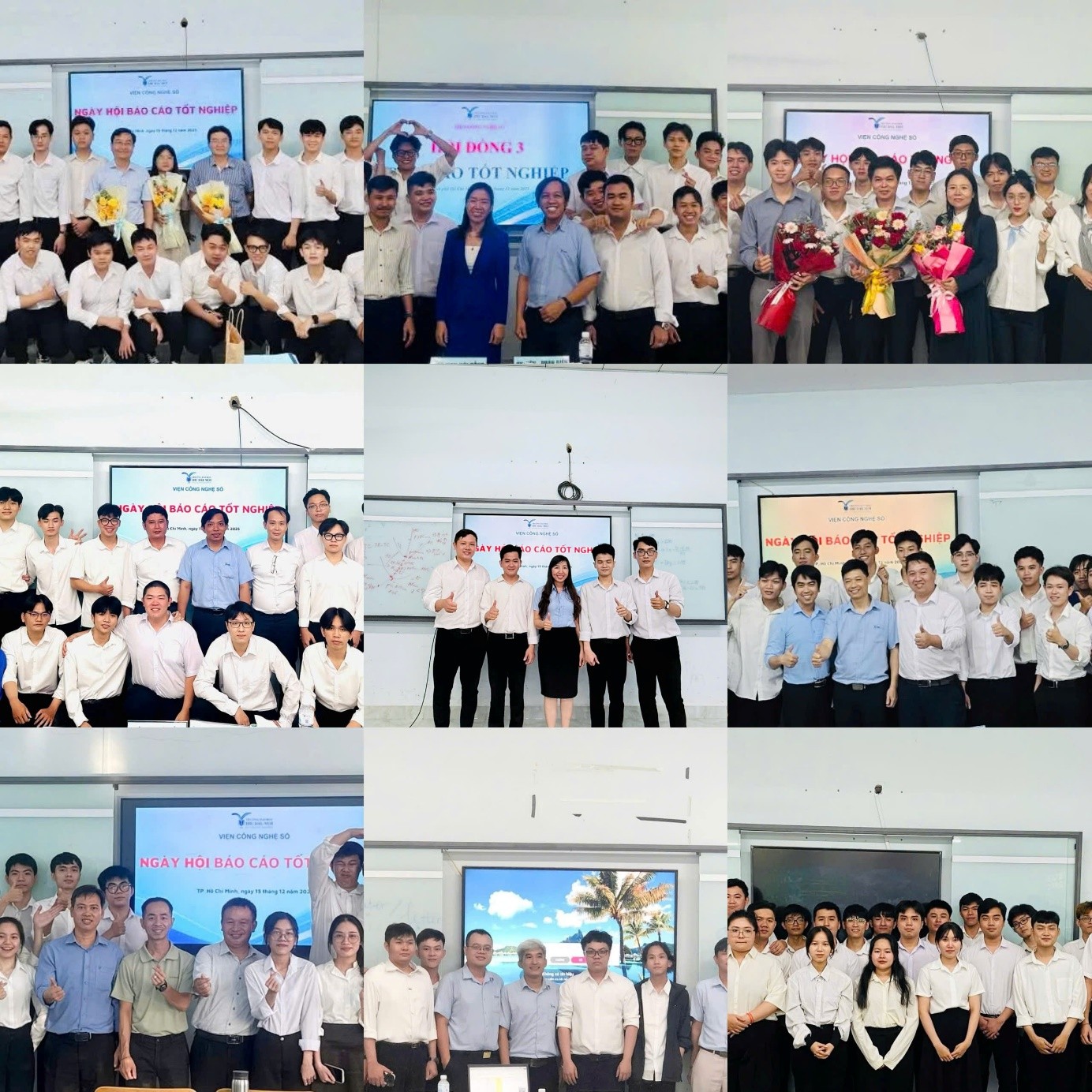 Viện công nghệ số TDMU tổ chức thành công Ngày hội báo cáo tốt nghiệp HKI, năm học 2025–2026